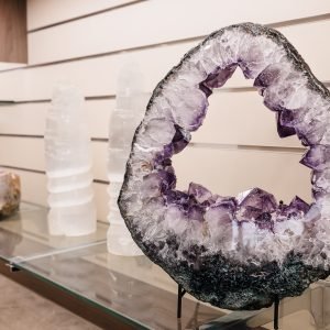 Amethyst on Stand (L)