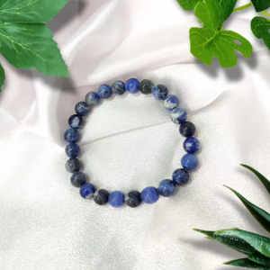(Faceted) Sodalite Beaded Bracelet
