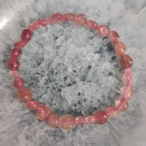 (Faceted) Sunstone Beaded Bracelet