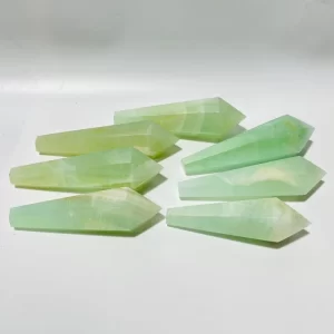 Green Calcite Point Spinner