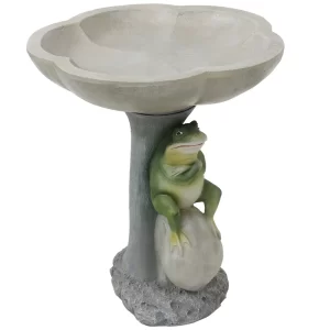 M – Statue – Toad Stool Birdbath