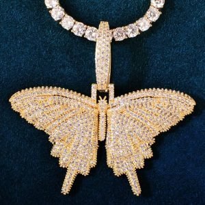 Necklace Crystal Butterfly