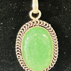 Prehnite Pendant Necklace