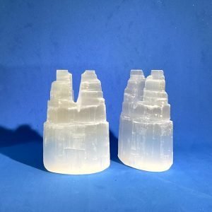 Selenite Twin Tower (S)