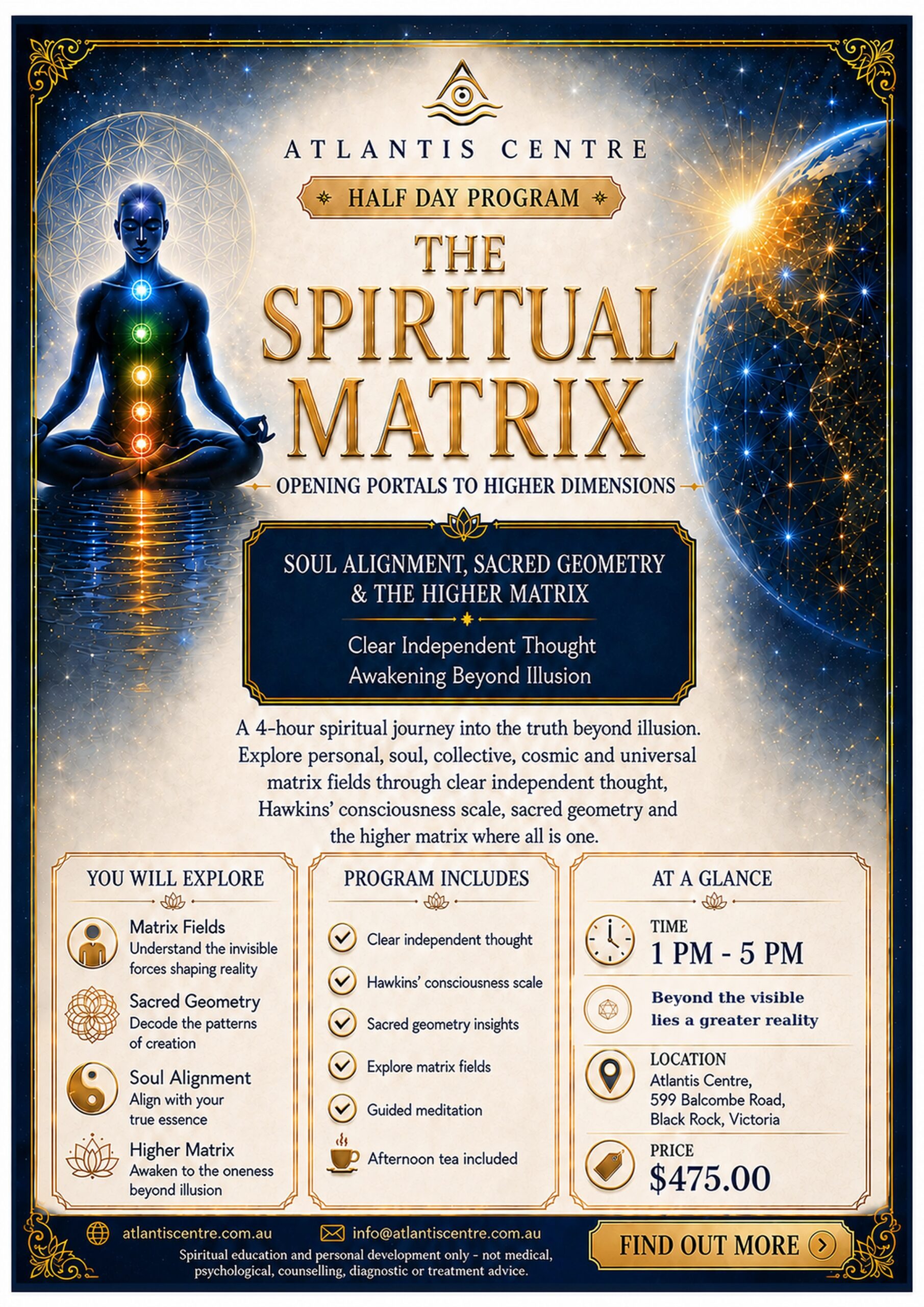 07 atlantis centre program 4 the spiritual matrix promo ad true a4 website safe hq email safe c