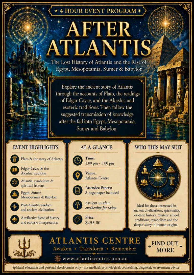 Program 7 advertisement: After Atlantis, Atlantis Centre